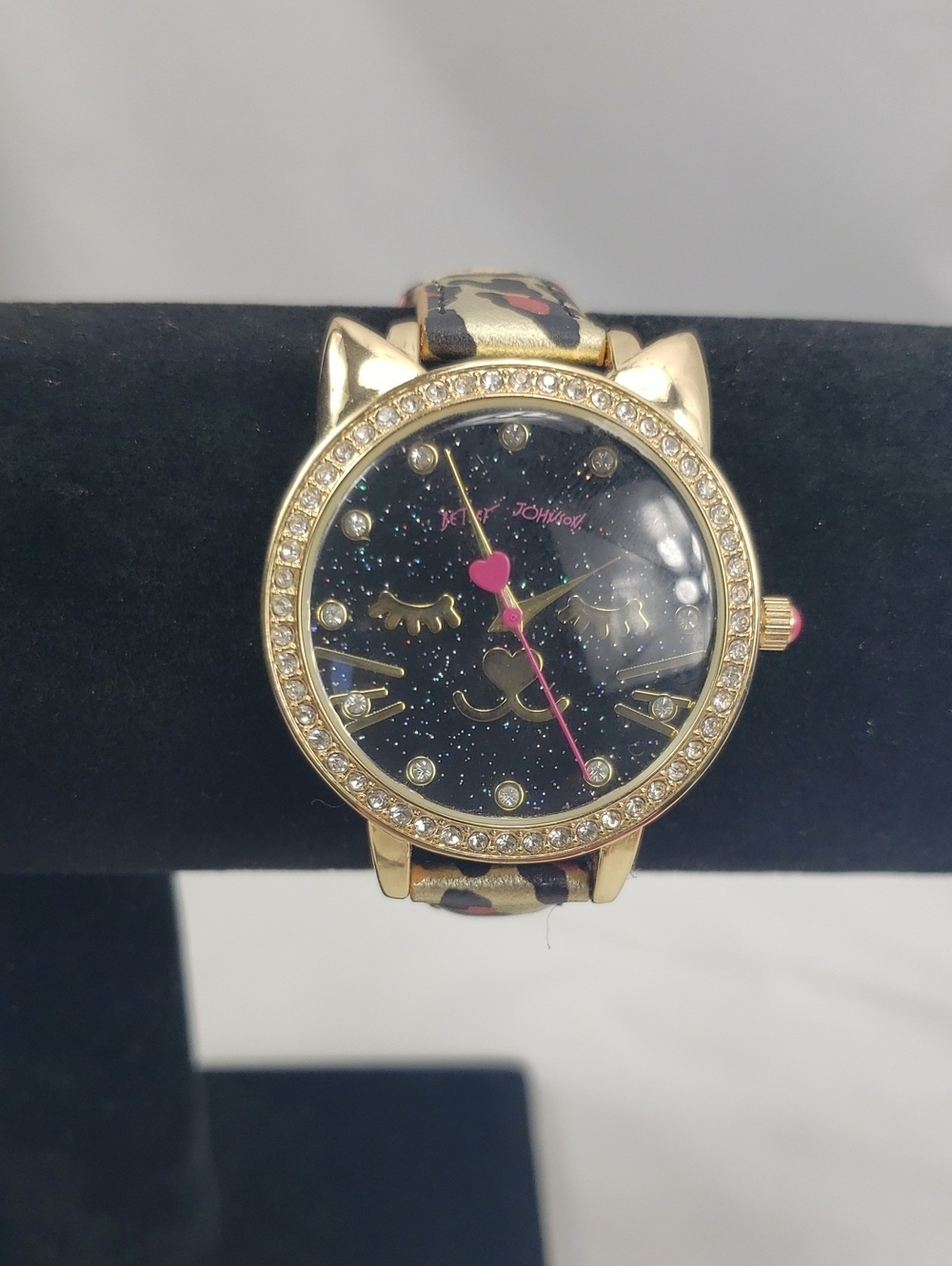 Betsey Johnson Working Cat Watch